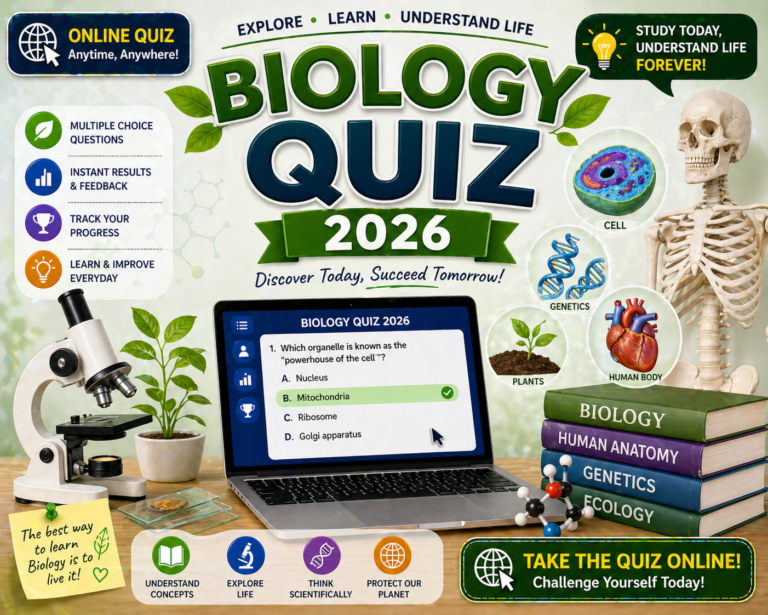 Biology Quiz 2026